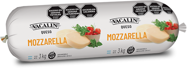 Producto - Queso Muzzarella x 3kg Vacalin