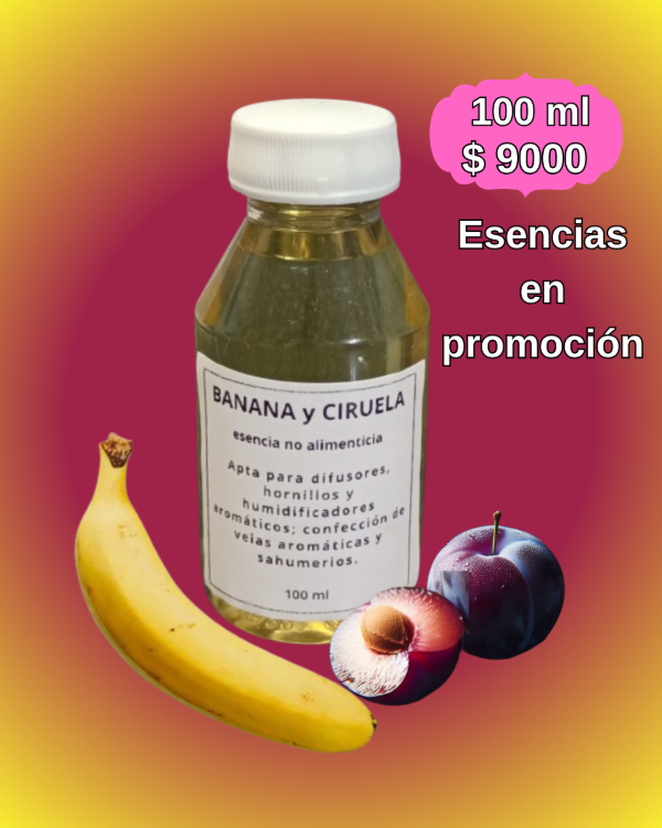 Producto - esencia Banana y Ciruela