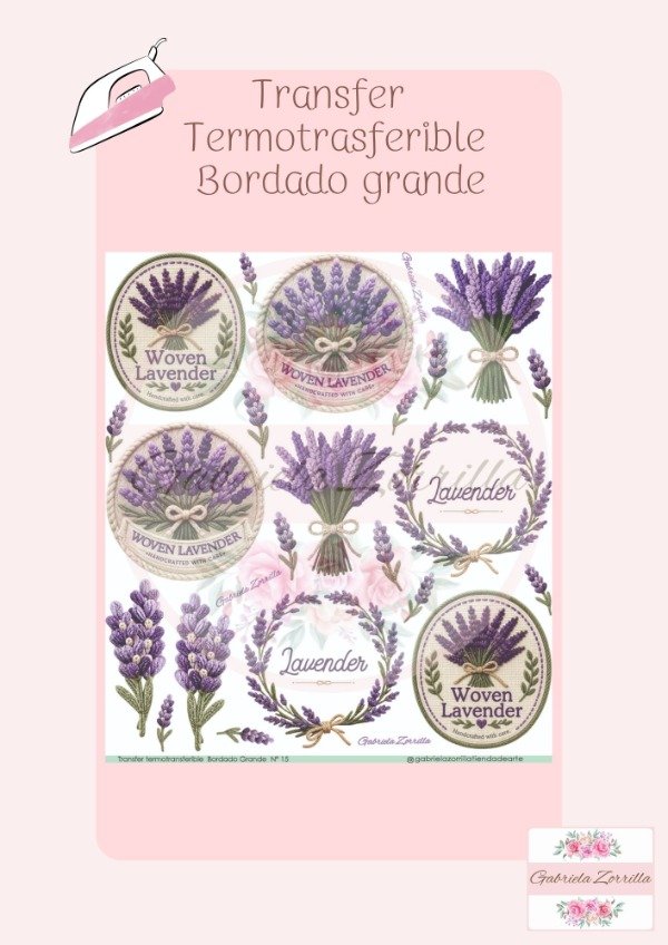 Producto - Transfer Termo bordado grande 15