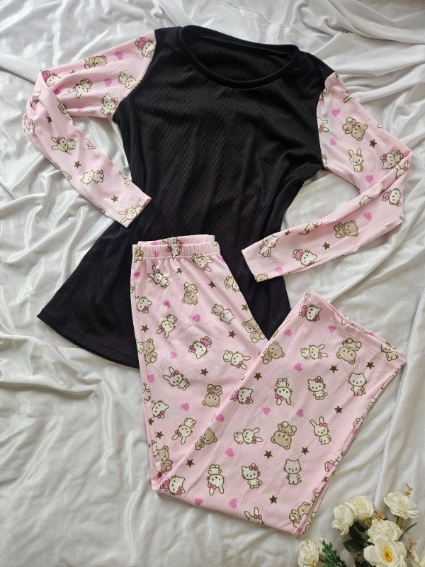 Producto - PIJAMA DE MORLEY HELLO KITTY (A58 O) - 3