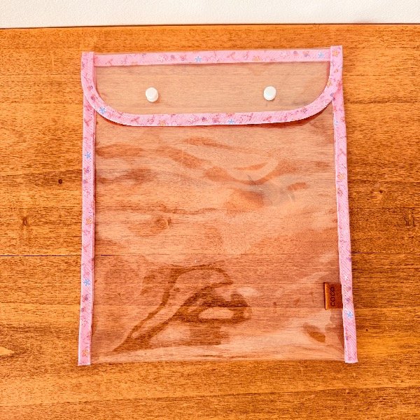 Producto - SOBRE CRISTAL para hojas de carpeta Nro 3 (Dibujos en Rosa)