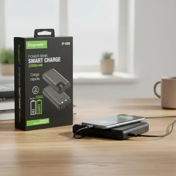 Producto - POWER BANK SMART CHARGE 12.000mAh - 1
