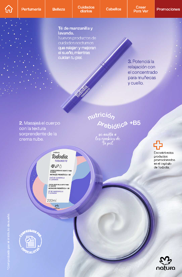 Producto - Tododia - Body splash - Té De Manzanilla y Lavanda - 2