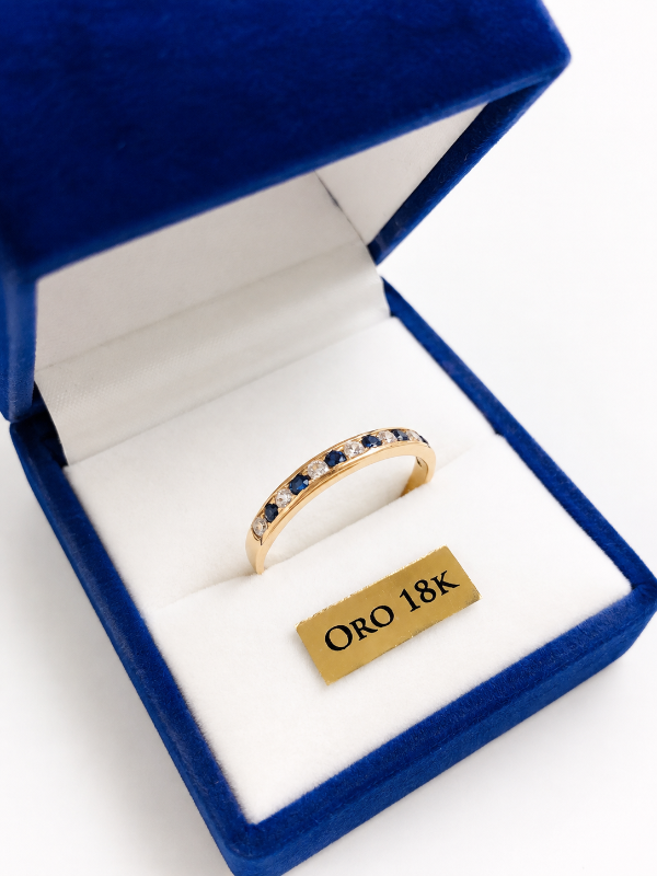Producto - ANILLO ORO 18K - MEDIO SIN FIN