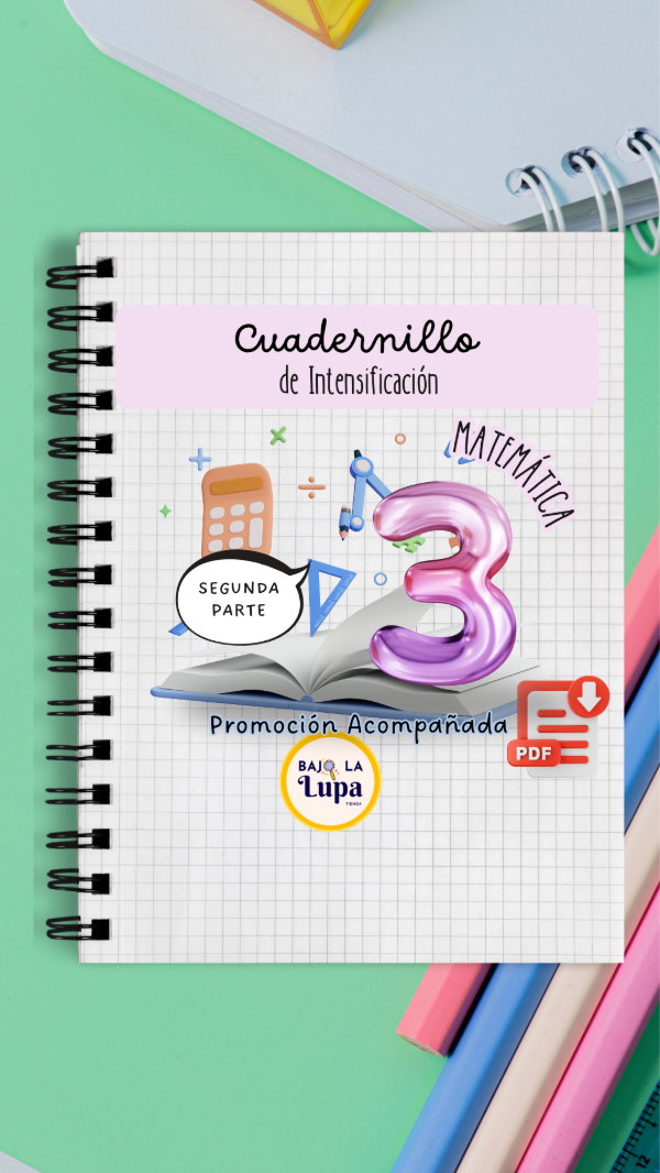 Producto - Cuadernillo de Intensificación II Matemática 3