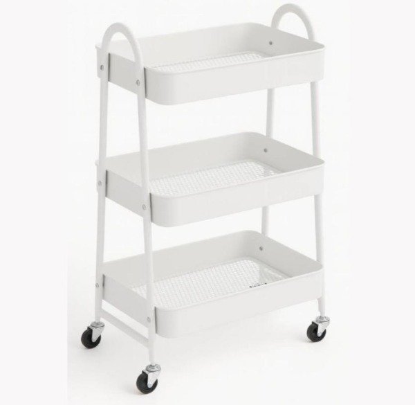 Producto - Carritos auxiliares BLANCO