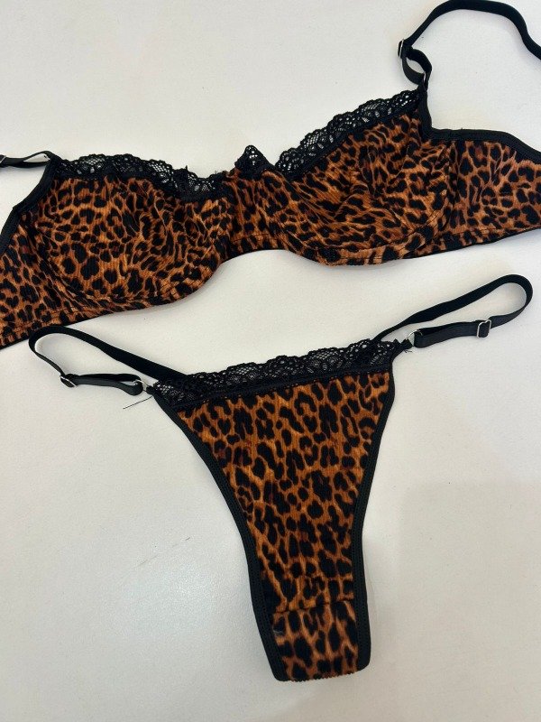 Producto - Cod. 292 - Conjunto con aro animal print