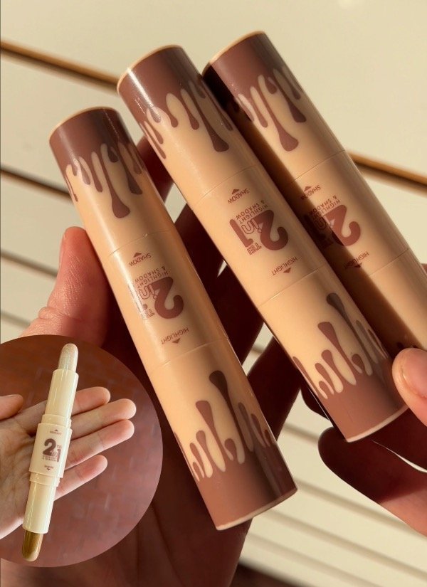 Producto - Contorno/bronzer + iluminador dúo - TEI - 0