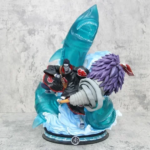 Producto - Figura Diorama Kisame con luz , Akatsuki - Naruto (39cm)