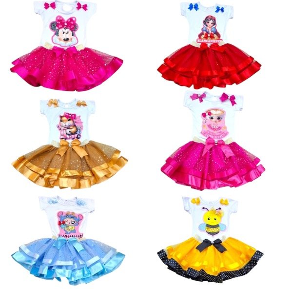 Producto - Body con tutu (hasta un año aprox) consultar colores disponibles