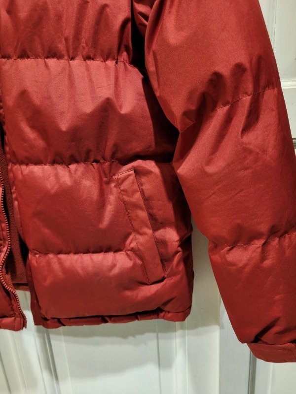 Producto - Campera reversible puffer bordeaux Talle S - PRECIO: 78X - 2