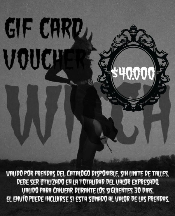 Producto - GIFT CARD 40K