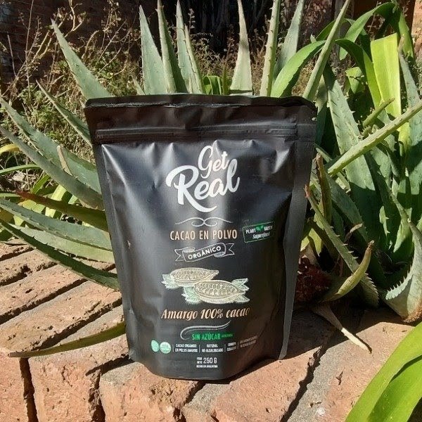 Producto - Cacao Puro Natural (no alcalino) 250 gr  - Get Real