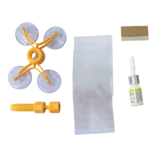 Producto - Kit Reparador de Parabrisas con Resina y Aplicador de Ventosas - 1