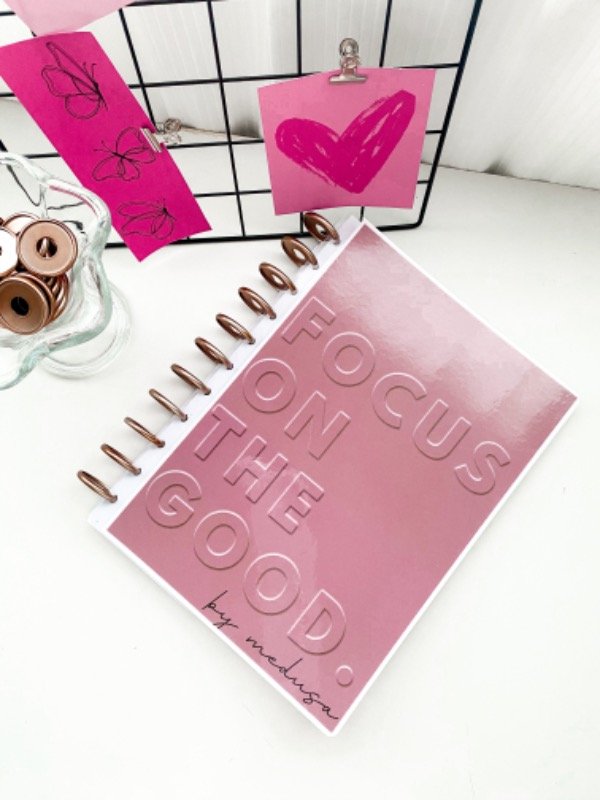 Producto - Cuaderno Focus Rose Gold A4