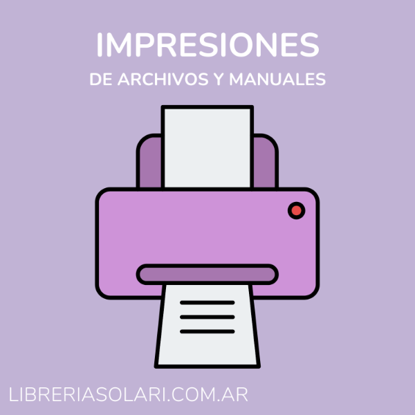 Producto - Impresiones y copias escolares - Mandanos tu lista