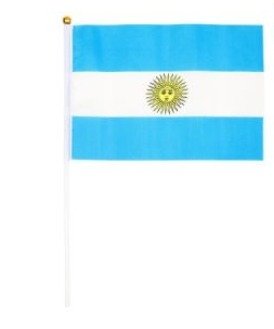 Producto - BANDERA ARGENTINA CHICA 14 x 20 cm