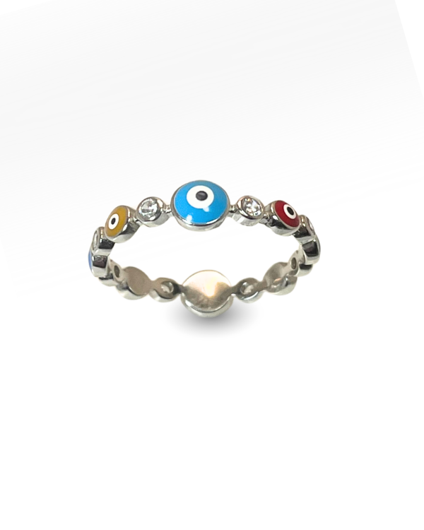 Producto - Anillo de Plata Ojos - 2