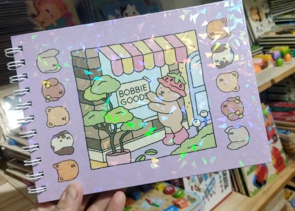 Producto - Libro para colorear Bobbie Goods. Tapa dura. 50 hojas. dibujos pintar COMFY DAYS - 4