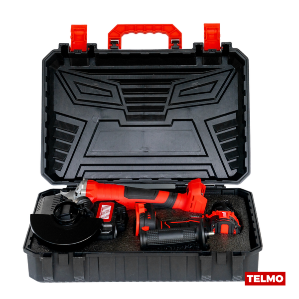 Producto - Combo Amoladora 125mm + Taladro 10mm 45nm 20v ABAT-20K - Omaha