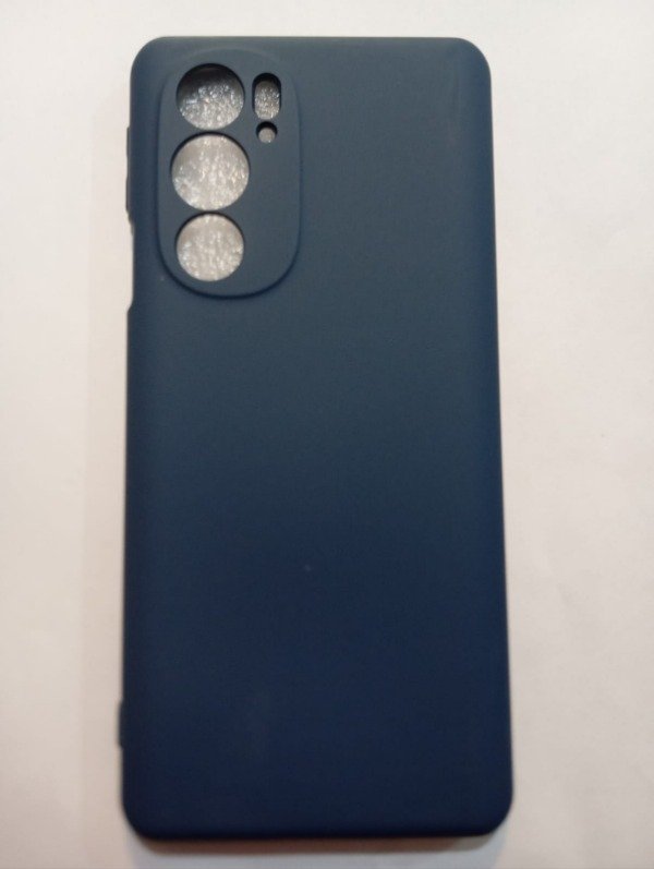 Producto - Funda Silicone Case Azul para Moto EDGE 30 Pro