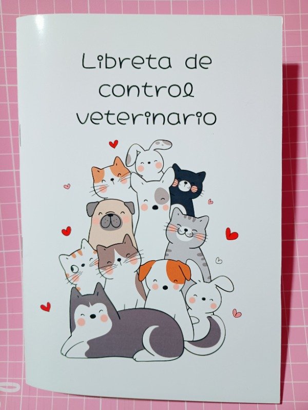 Producto - Libreta de Control Veterinario