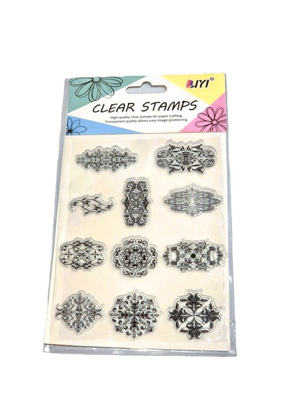 Producto - Sellos de silicona "Ornamentos Vintage"