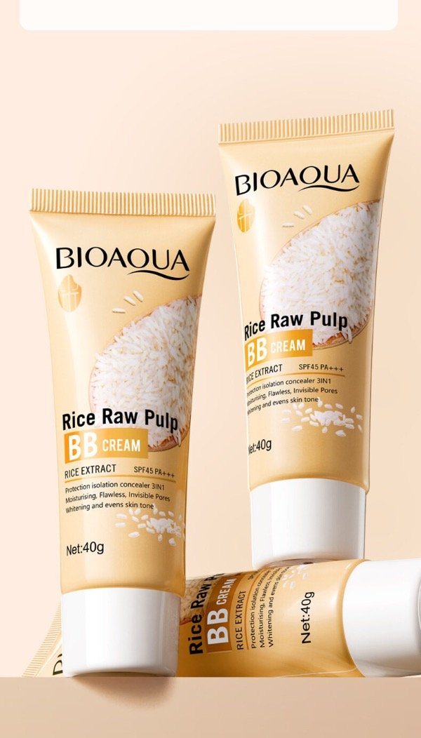 Producto - BB Cream con extracto de arroz para piel grasa