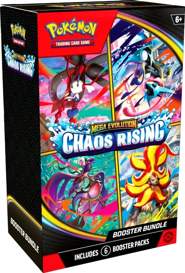 Producto - Chaos Rising Booster Bundle - 6 Booster Packs - INGLES SELLADO