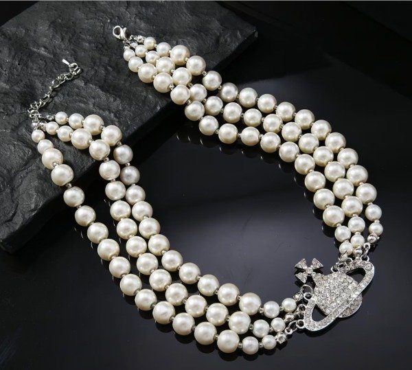 Producto - Collar Saturno White