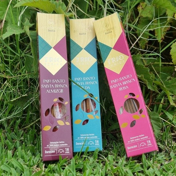 Producto - Palo Santo+Salvia Blanca+Ruda