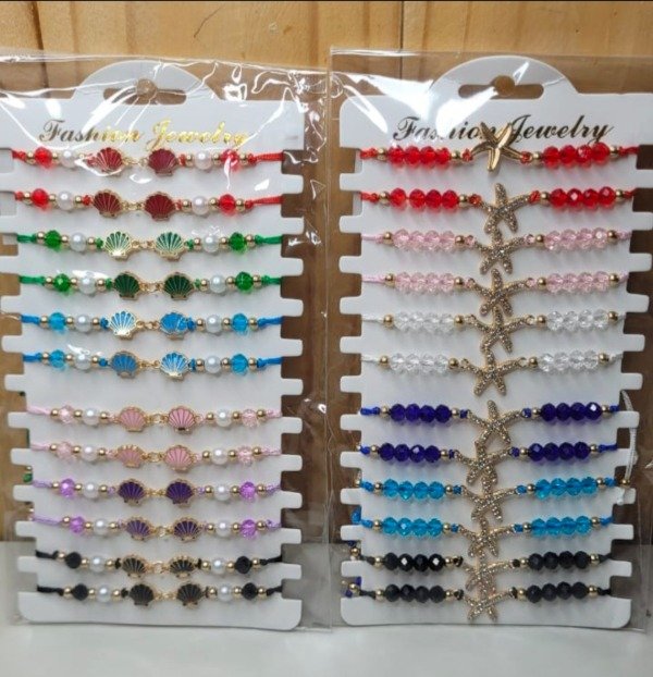 Producto - Pulceras hilo x12u.