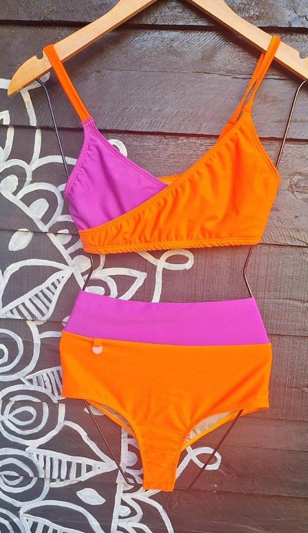 Producto - BIKINI CAROLINA NARANJA - COD 4015