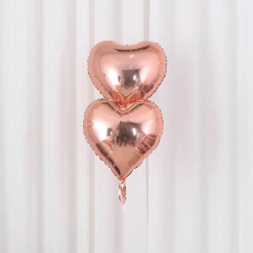 Producto - CORAZÓN METALIZADO ROSE GOLD