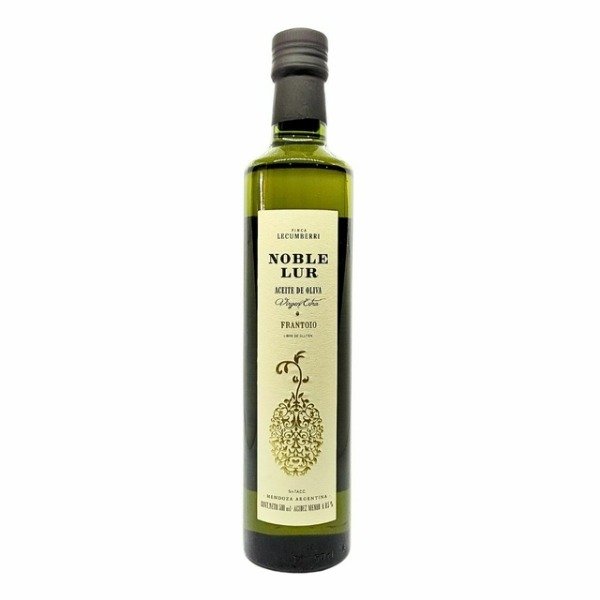 Producto - Aceite de oliva extra virgen NOBLE LUR FRANTOIO vidrio 500 cc