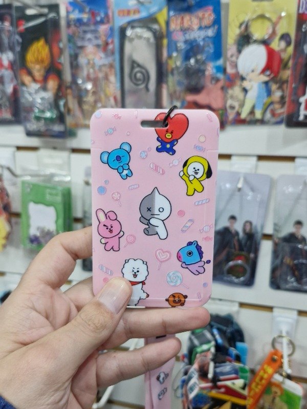 Producto - BTS - PORTASUBE BT21 ROSA