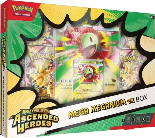 Producto - Megaevolution: Ascended Heroes - Mega Meganium Ex Box