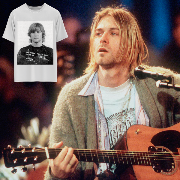 Producto - Kurt Cobain Mugshot