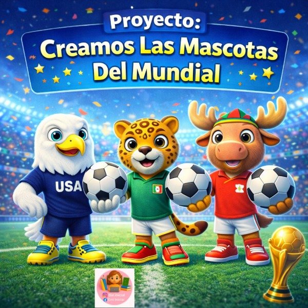 Producto - PROYECTO: "CREAMOS LAS MASCOTAS DEL MUNDIAL 2026"