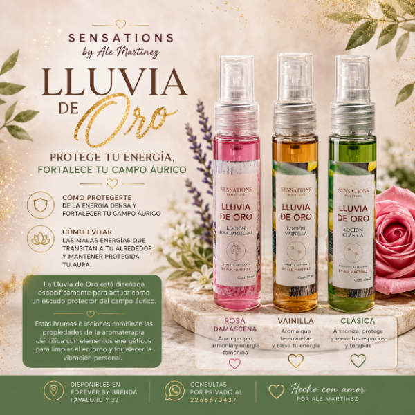 Producto - Lluvias de oro protectoras