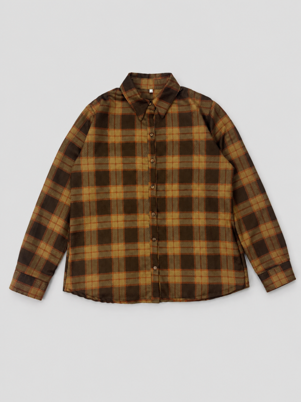 Producto - CAMISA LEÑADORA CUADRILLE MARRON - 0