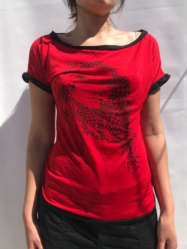 Producto - Race car girl red top - 2