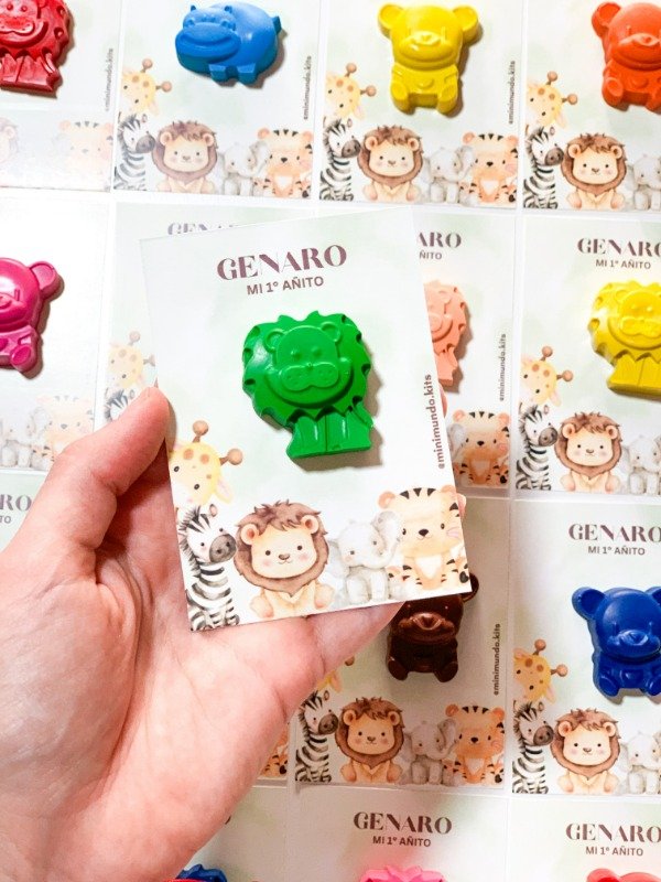 Producto - MAXI CRAYÓN SAFARI