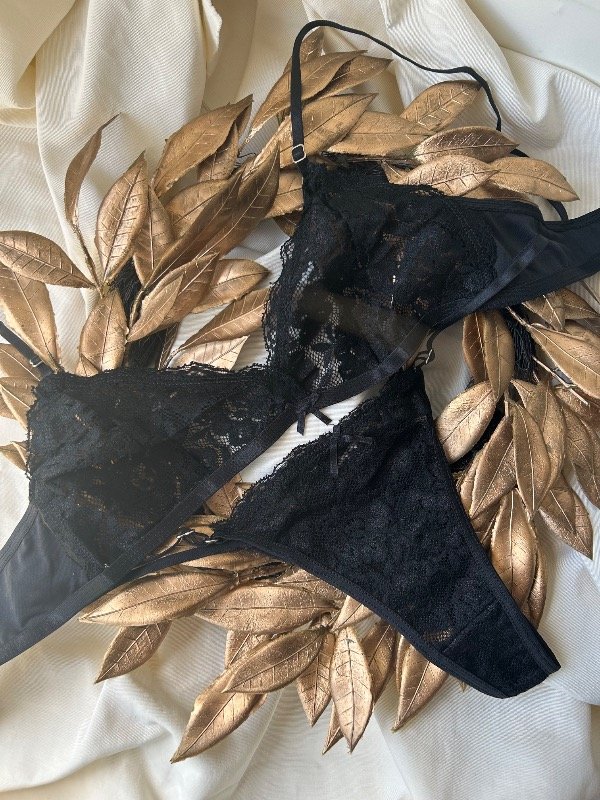 Producto - Conjunto Dulcinea Negro