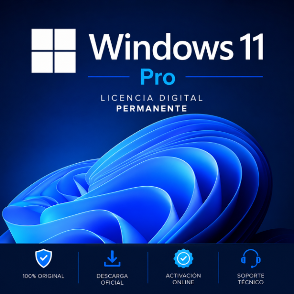 Producto - Windows 11 Pro - Licencia Digital 1PC
