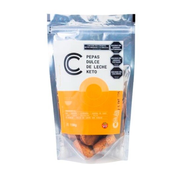 Producto - Pepas Dulce de Leche Keto x 150g CELULA COCINA