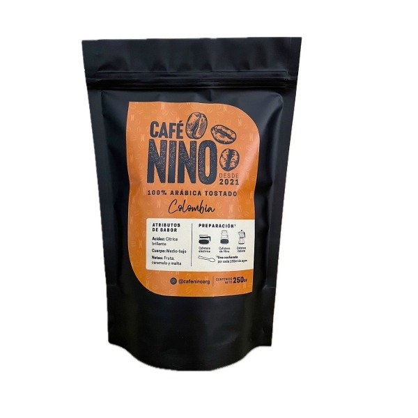 Producto - Café Nino Naranja Colombia 250gr