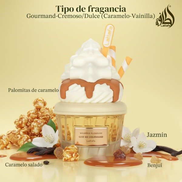 Producto - Lattafa Whipped Pleasure Eau de Parfum, Colección Give Me Gourmand 75ml - 1