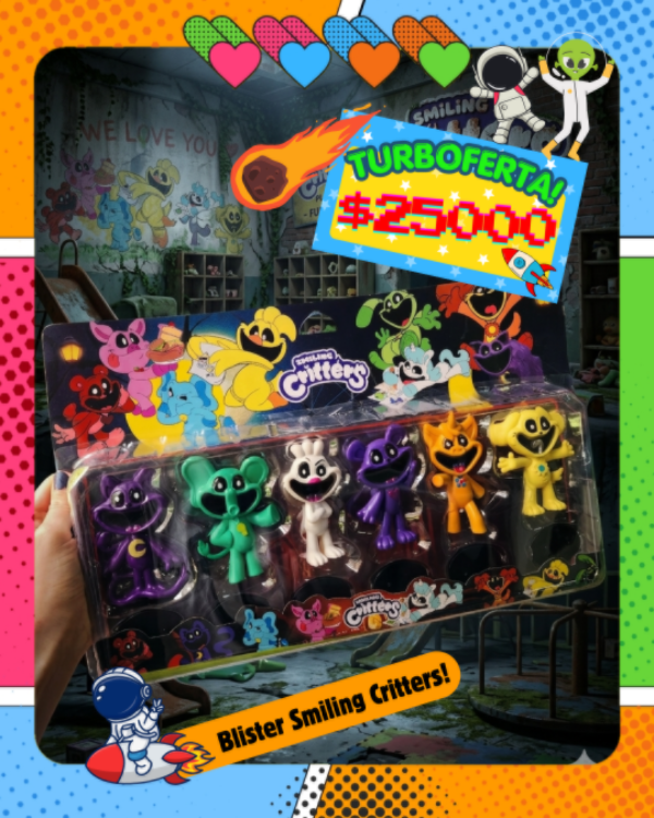 Producto - Smiling Critters blister x8