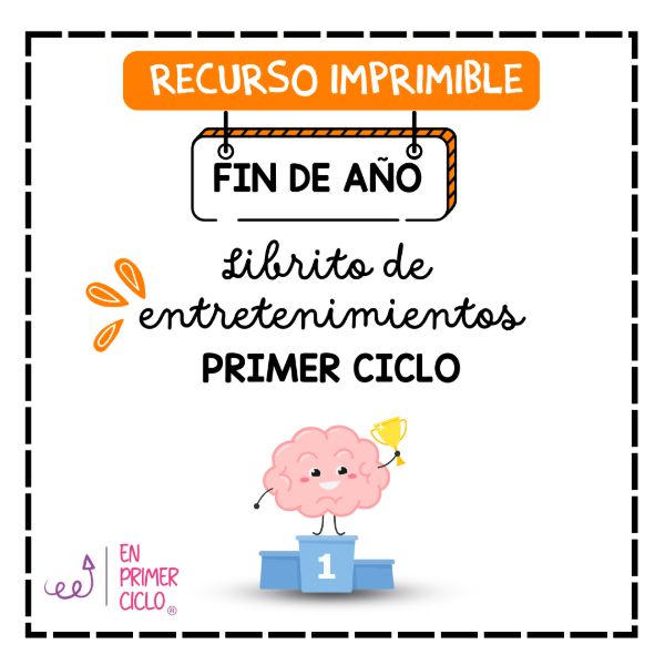 Producto - Librito de Entretenimientos: Primer Ciclo